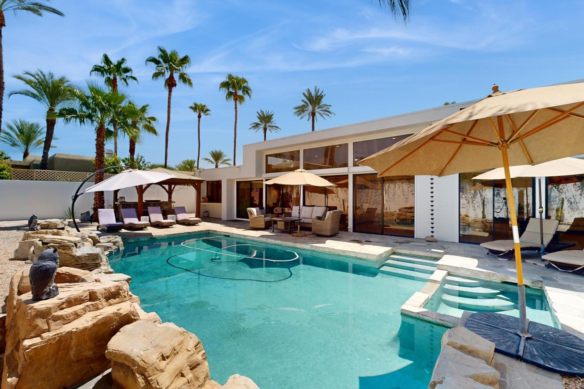 Rancho Mirage Tamarisk Villa Bagian luar foto
